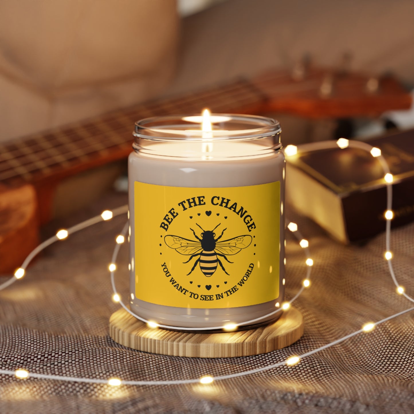 Scented Soy Candle, 9oz - Clean Cotton / 9oz