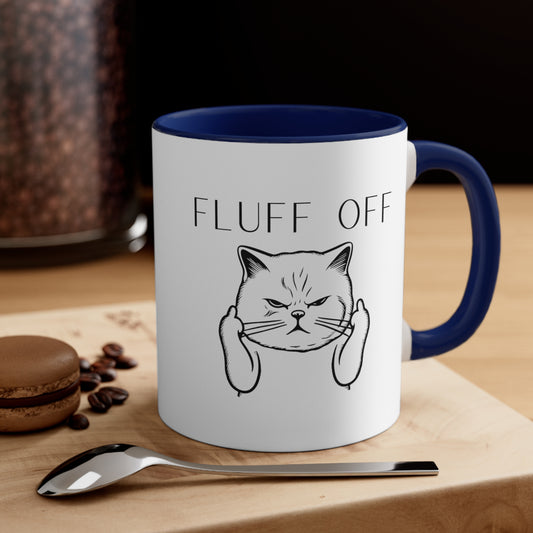 Fluff off Accent Coffee Mug, 11oz