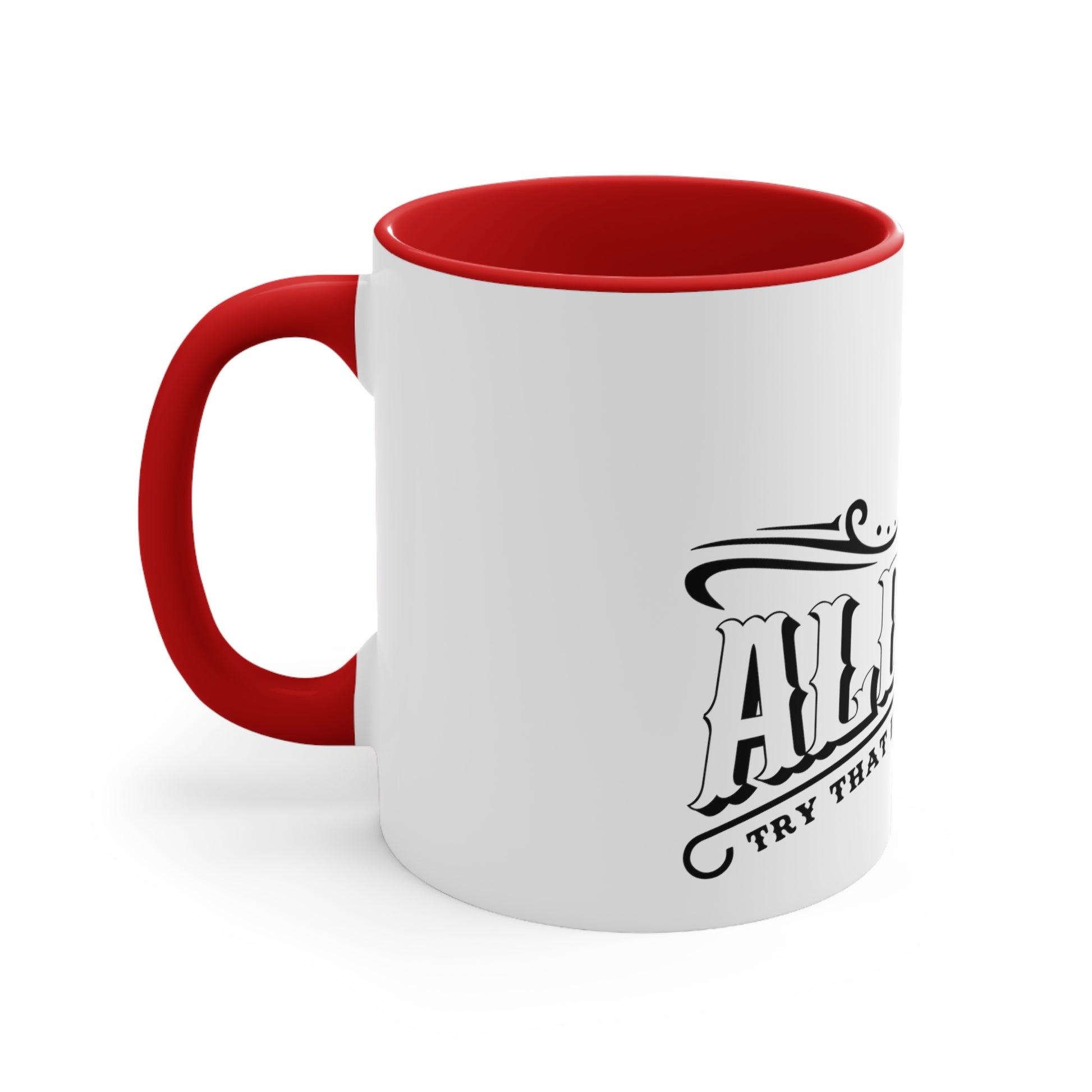 Try that in a small town guitar Accent Coffee Mug, 11oz