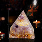 Natural Crystal Crushed Stone Creative Energy Pyramid - 15 Style