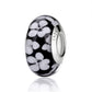 2023 New Original 100% 925 Sterling Silver Glass Bead Wood Stone Murano Flower Charms Fit Pandora Bracelet DIY Women Jewelry - LSM044