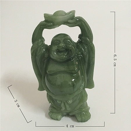 Chinese Happy Maitreya Buddha Statue Sculptures Handmade Crafts Home Decoration Lucky Gifts Laughing Buddha Statues Figurine