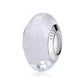 2023 New Original 100% 925 Sterling Silver Glass Bead Wood Stone Murano Flower Charms Fit Pandora Bracelet DIY Women Jewelry - LSM027