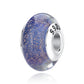 2023 New Original 100% 925 Sterling Silver Glass Bead Wood Stone Murano Flower Charms Fit Pandora Bracelet DIY Women Jewelry - LSM125