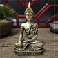 Thailand Buddha Statues Home Decoration Bronze Color Resin Crafts Meditation Buddha Sculpture Feng Shui Figurines Ornaments - Bronze2