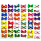10/20/50Pcs Dog Grooming Hair Bows Dog Bows Mix Colours Small Dog Accessories Dog Hair Rubber Bands Pet Headwear dropshipping