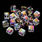 50/100PCS 4/6/8mm Crystal Beads AB Colorful Cube Austria Beads for Jewelry Making Glass Beads DIY Bracelet Earrings Necklace - Color 3 / China / 4mm-100PCS - Color 3 / China / 6mm-100PCS - Color 3 / China / 8mm-50PCS