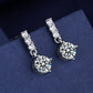 925 Sterling Silver Jewelry Women Fashion Cute Tiny Clear Crystal CZ Stud Earrings Gift for Girls Teens Lady - ED191
