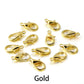 100pcs/lot Metal Lobster Clasps for Bracelets Necklaces Hooks Chain Closure Accessories for  DIY Jewelry Making Findings - Gold / 10x5mm 100pcs - Gold / 12x6mm 100pcs - Gold / 14x7mm 100pcs - Gold / 16x9mm 100pcs - Gold / 18x10mm 100pcs