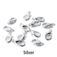 100pcs/lot Metal Lobster Clasps for Bracelets Necklaces Hooks Chain Closure Accessories for  DIY Jewelry Making Findings - Silver / 10x5mm 100pcs - Silver / 12x6mm 100pcs - Silver / 14x7mm 100pcs - Silver / 16x9mm 100pcs - Silver / 18x10mm 100pcs