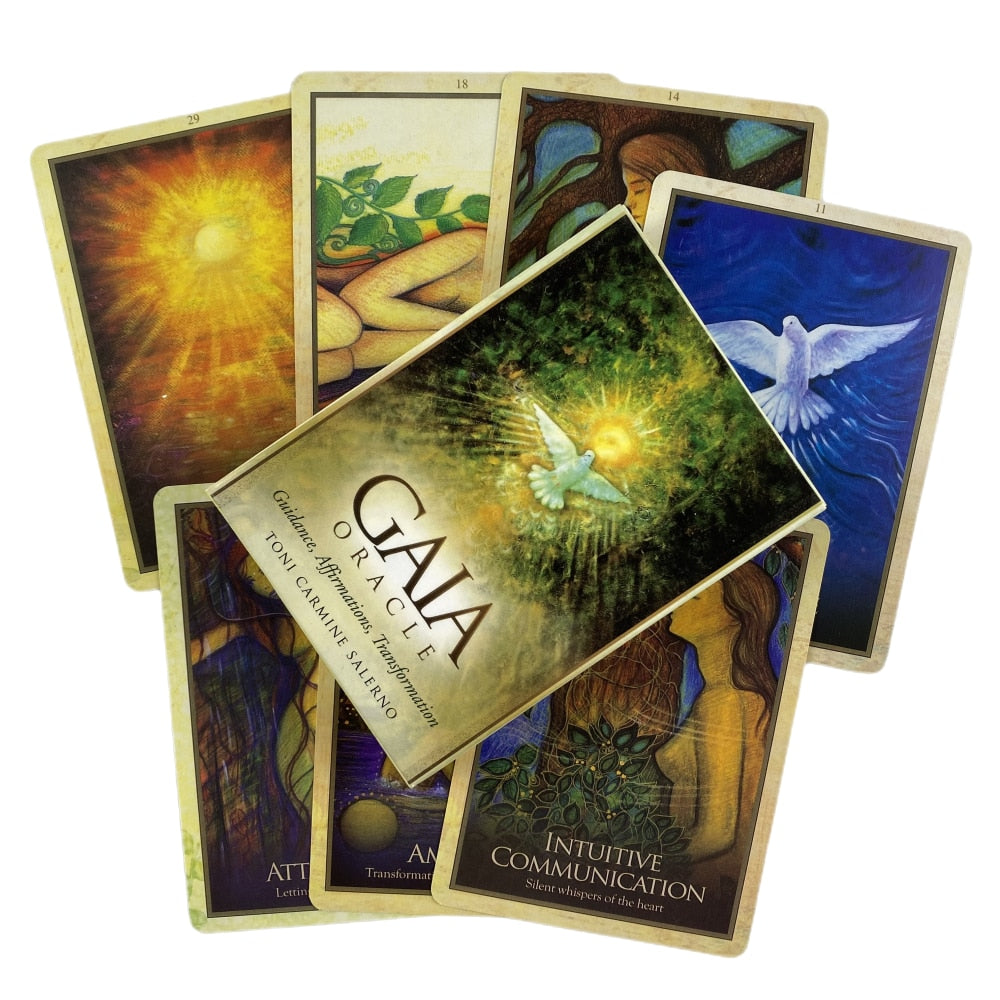 Soul Truth Self-awareness Oracle Cards Divination Deck English Versions Edition Tarot Board Playing Game For Party