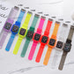 45MM Transparent Silicone Strap for Apple Watch Series 7 6 5 4 3 2 1 Band 40mm 44mm for Iwatch 7 41MM Waterproof Strap 38mm 42mm