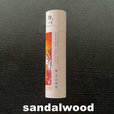 400pcs Sandalwood Household Indoor Agarwood Wormwood Incense for Buddha Incense Meditation Aromatherapy Supplies - SANDALWOOD