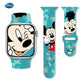 Cartoon Disney Mickey Minnie Mouse Printed Silicone Strap for Watch Band 38/40/41mm 42/44/45mm Bracelet Apple Watch 6 5 4 3 SE 7 - 22 / 38 40 41 mm - 22 / 42 44 45 49 mm