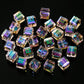 50/100PCS 4/6/8mm Crystal Beads AB Colorful Cube Austria Beads for Jewelry Making Glass Beads DIY Bracelet Earrings Necklace - Color 4 / China / 4mm-100PCS - Color 4 / China / 6mm-100PCS - Color 4 / China / 8mm-50PCS