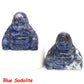 36mm Buddha Statue Natural Healing Crystals Reiki Chakra Spiritual Hand Carved Stones Maitreya Figurines Crafts Home Lucky Decor - Blue Sodalite / 1 PC - Blue Sodalite / 5 PCS - Blue Sodalite / 10 PCS - Blue Sodalite / 20 PCS