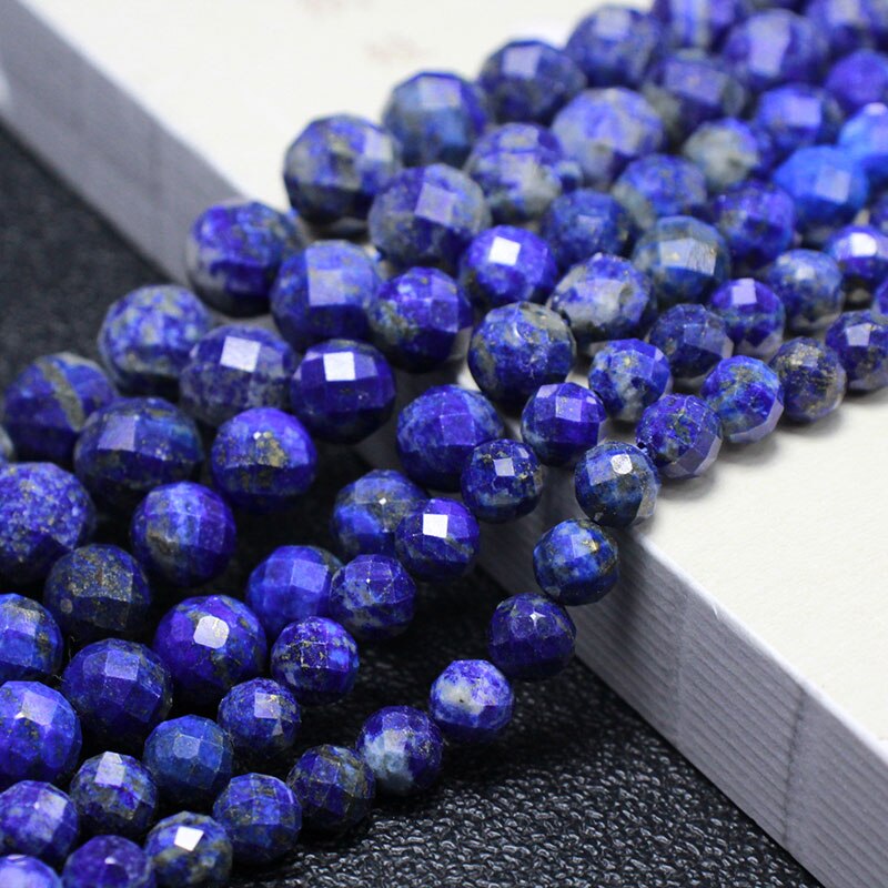 Fine 100% Natural Stone Faceted Amethyst Purple Round Gemstone Spacer Beads For Jewelry Making  DIY Bracelet Necklace 6/8/10MM