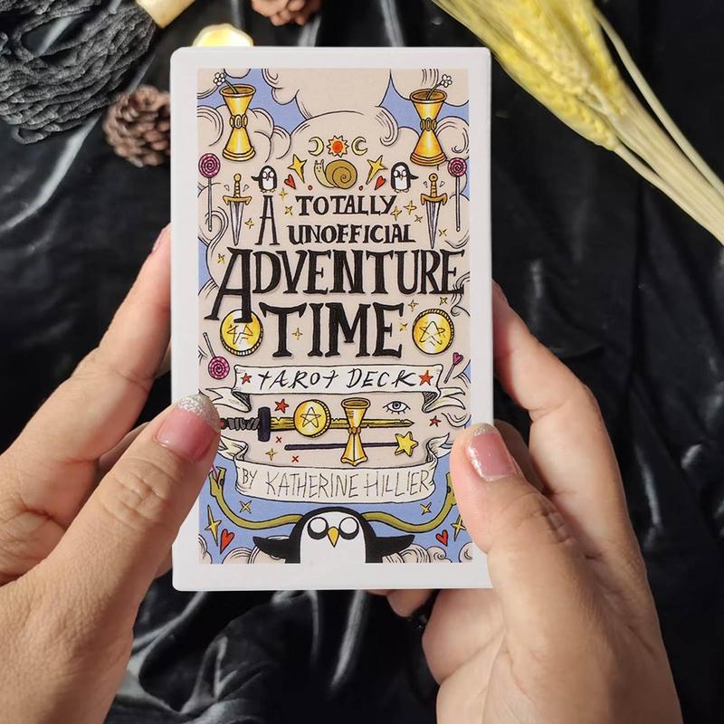 Adventure Tarot Deck 2023 The Adventure Tarot Travel Version Pocket Size 10.5cmx6.5cm Board Game Cards For Beginners