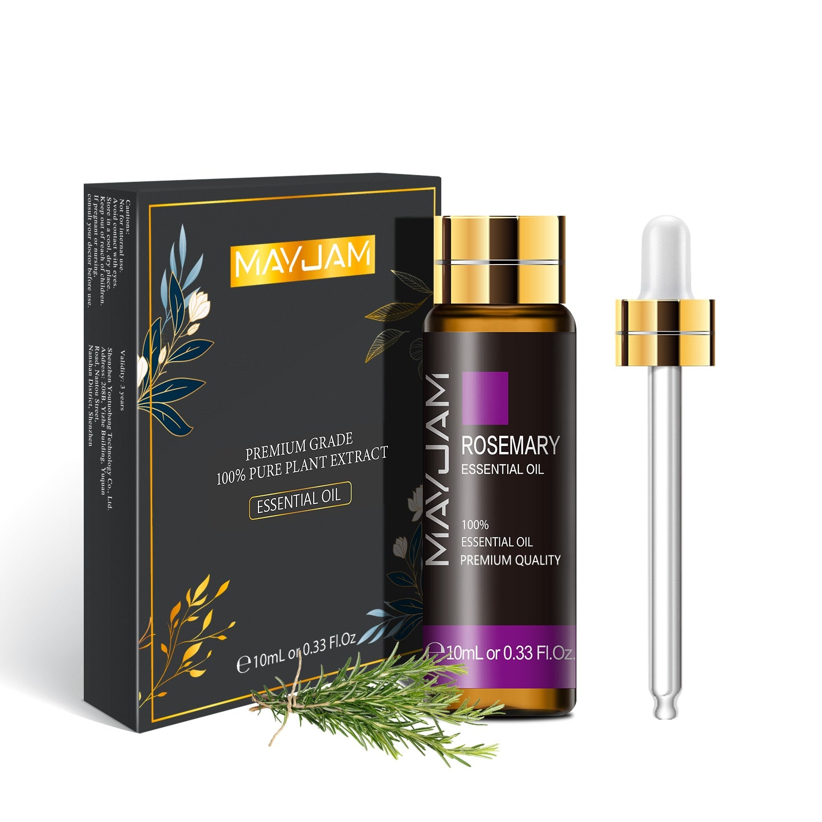 10ML Lavender Rose Eucalyptus Jasmine Vanilla Mint Sandalwood Tea Tree Orange Diffuser Aroma Essential Oil