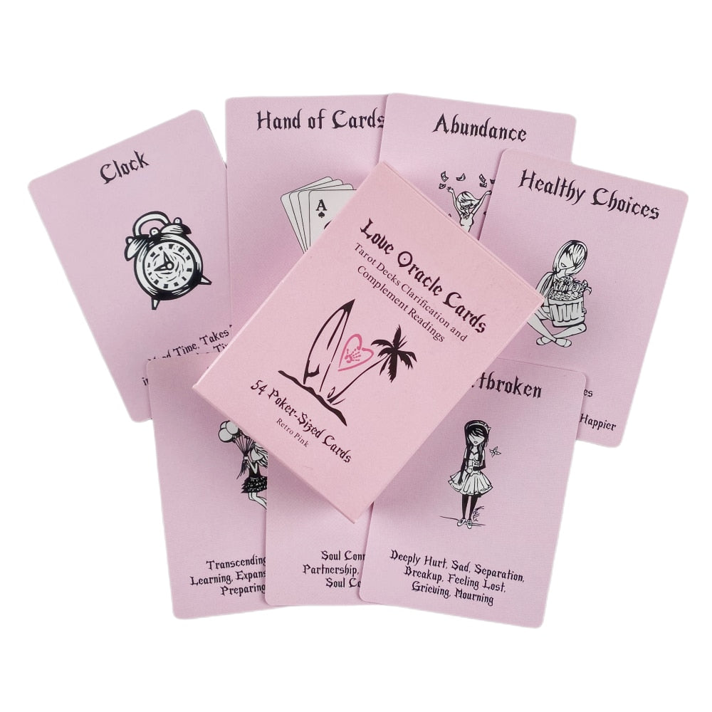 Soul Truth Self-awareness Oracle Cards Divination Deck English Versions Edition Tarot Board Playing Game For Party - TT177