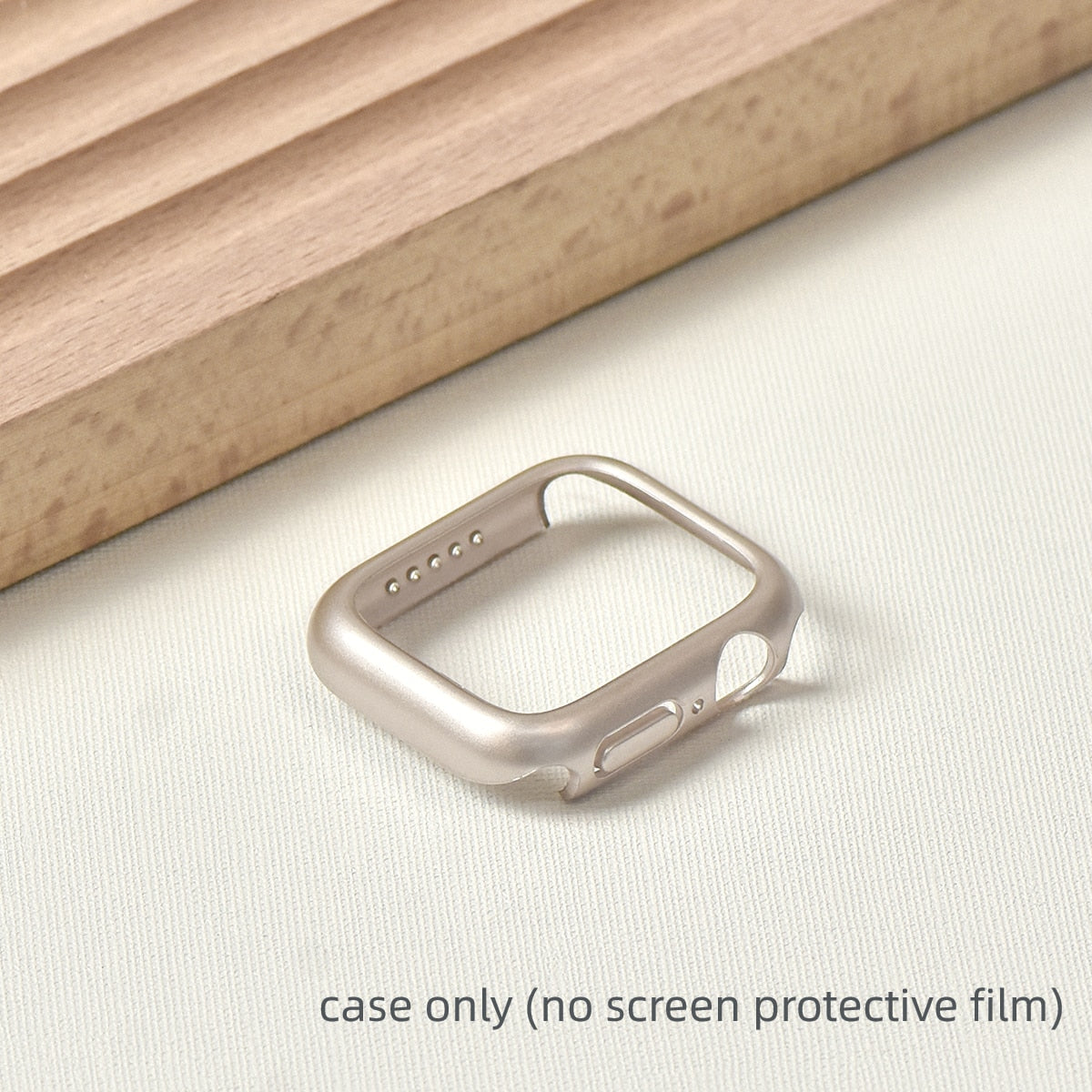 Hard PC Starlight Cover For Apple Watch Case 41mm 45mm 7 8 6 5 42MM 38MM 3 2 SE 40mm 44mm Protector Bumper for iwatch Case 49mm