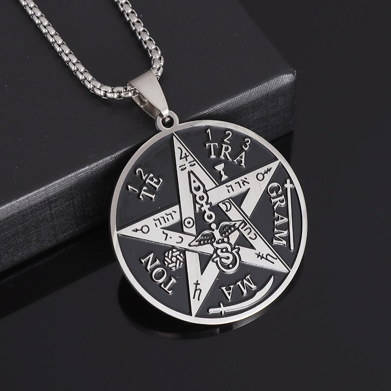Magic Witch Necklace Women\\'s Vintage Blood Pack Removable Witch Wand Pendant Cosplay Jewelry Couple New Lover Gift - AL19821-Silver