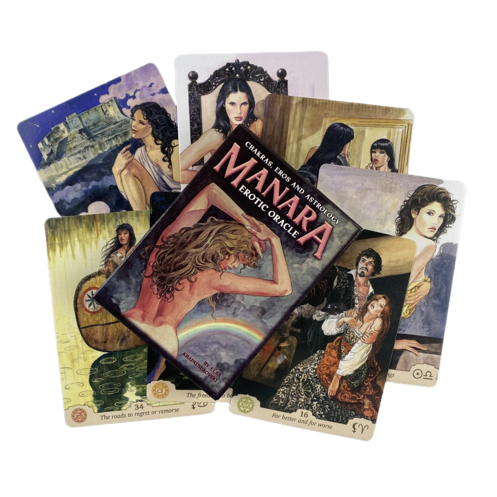 Sexual Magic Oracle Cards Tarot Divination Deck English Vision Edition Board Playing Game For Party - TS195