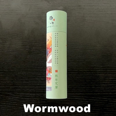 400pcs Sandalwood Household Indoor Agarwood Wormwood Incense for Buddha Incense Meditation Aromatherapy Supplies - Wormwood