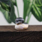 1.2 Inch Cute Duck Statue Crafts Home Decor Reiki Healing Crystal Carved Gemstone Figurine Opalite Quartz Small Animal Kid Gifts - Zebra Jasper