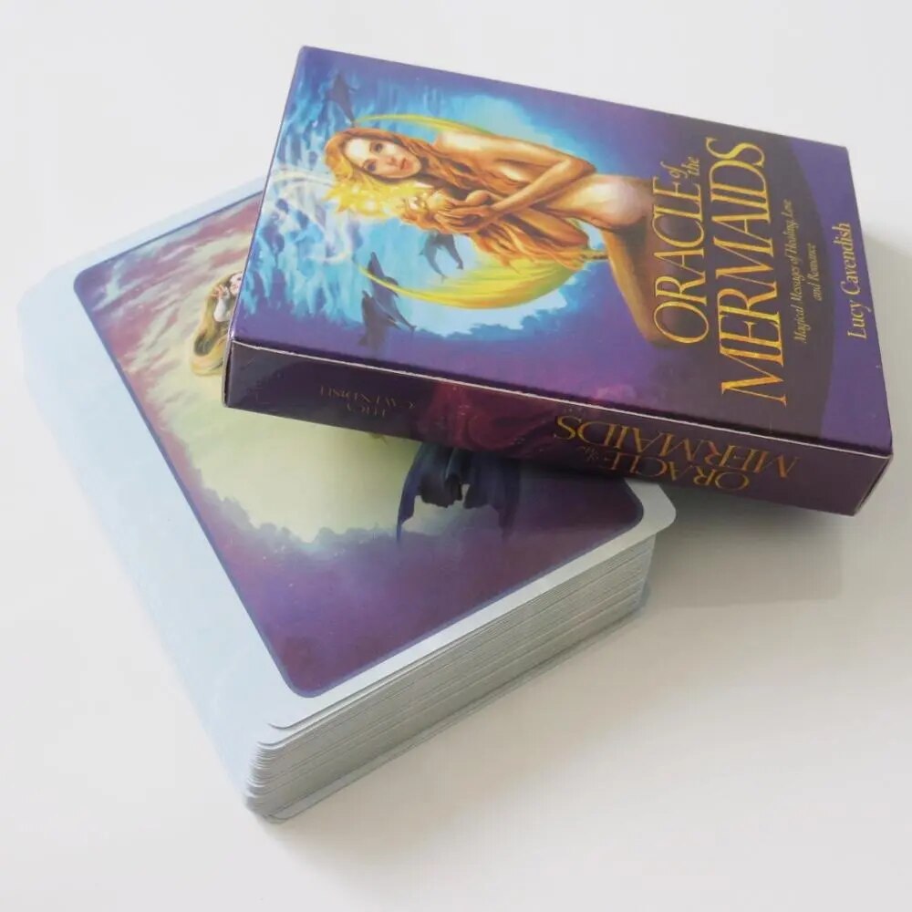 new Tarot deck oracles cards mysterious divination oracles deck of the Mermaids for women girls cards game board game