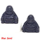 36mm Buddha Statue Natural Healing Crystals Reiki Chakra Spiritual Hand Carved Stones Maitreya Figurines Crafts Home Lucky Decor - Blue Sand / 1 PC - Blue Sand / 5 PCS - Blue Sand / 10 PCS - Blue Sand / 20 PCS